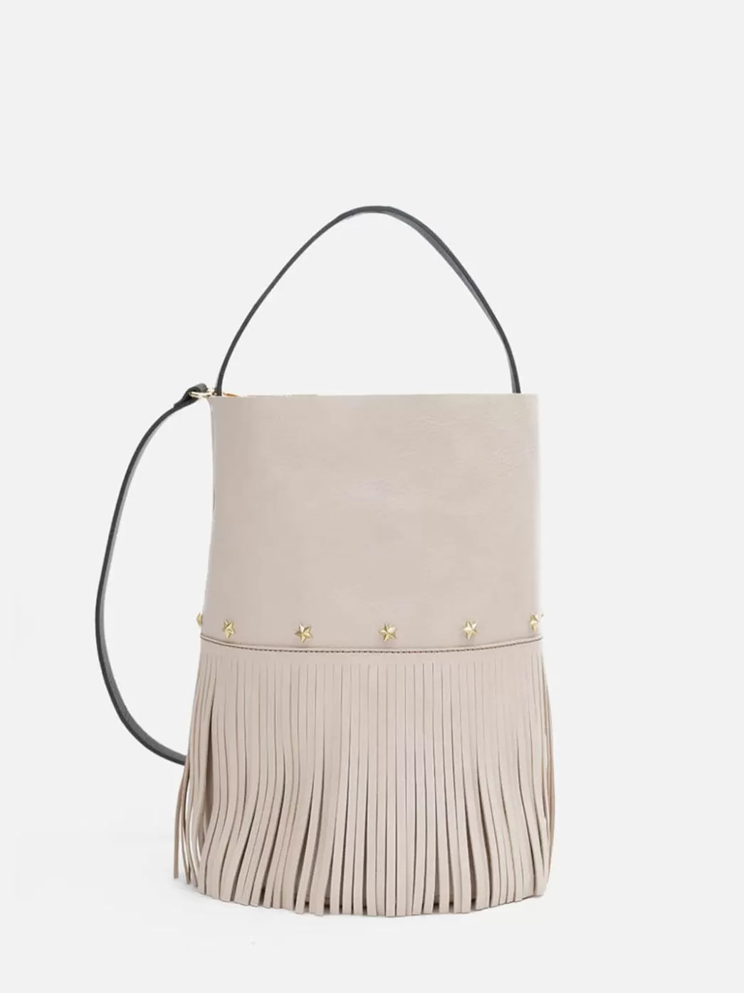 Mujer Mercules Bucket Fringes Bone