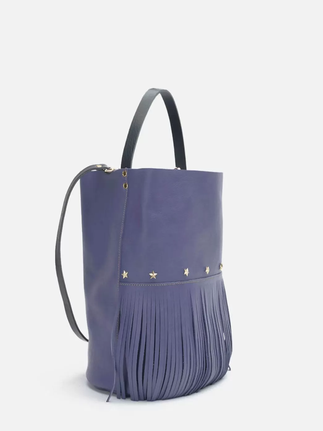 Mujer Mercules Bucket Fringes Lila