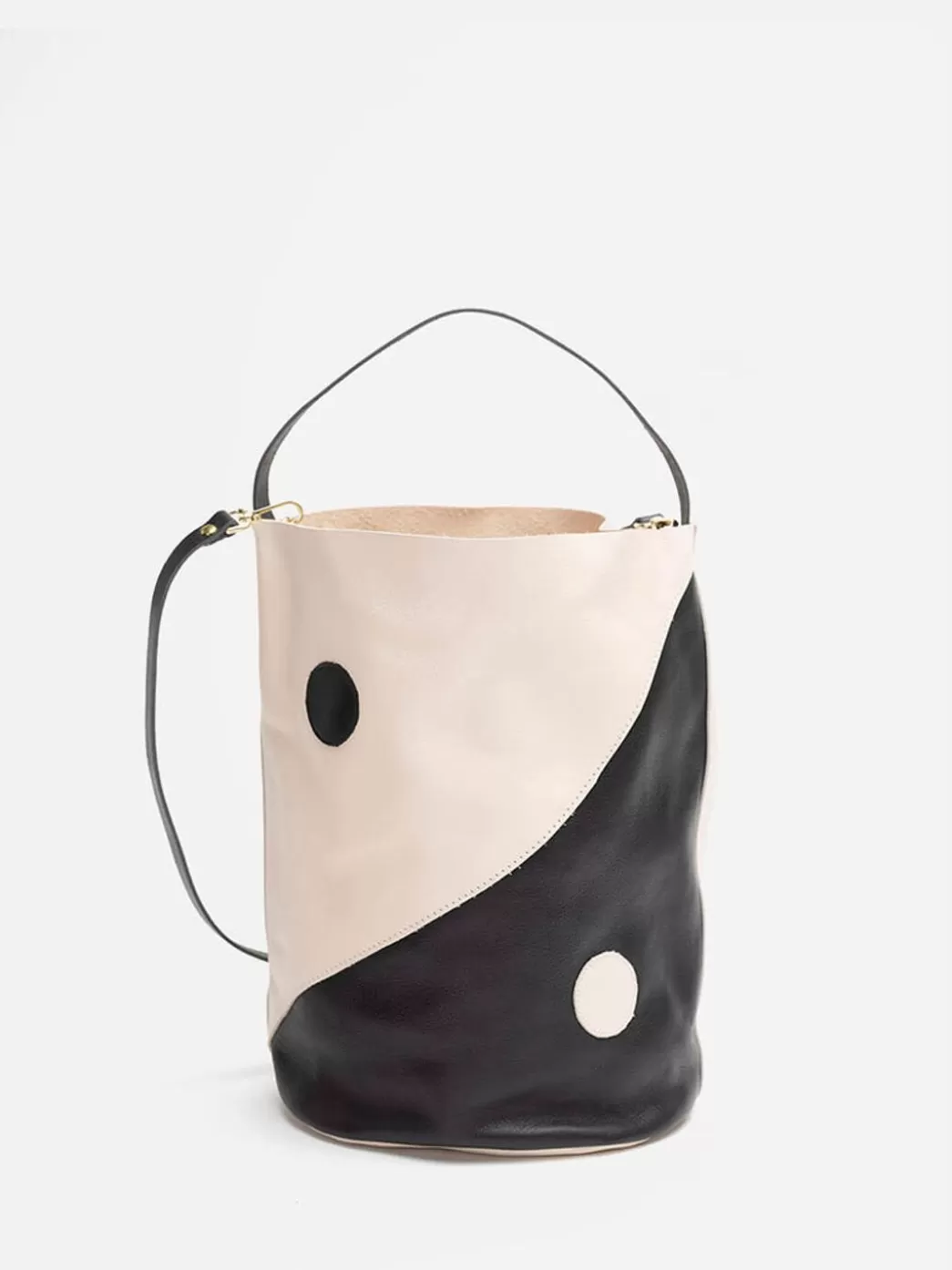 Mujer Mercules Bucket Yin Yang Bone & Negro