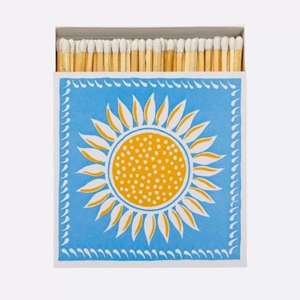 Mujer Mercules Caja Cuadrada De Cerillas Ariana Sunflower