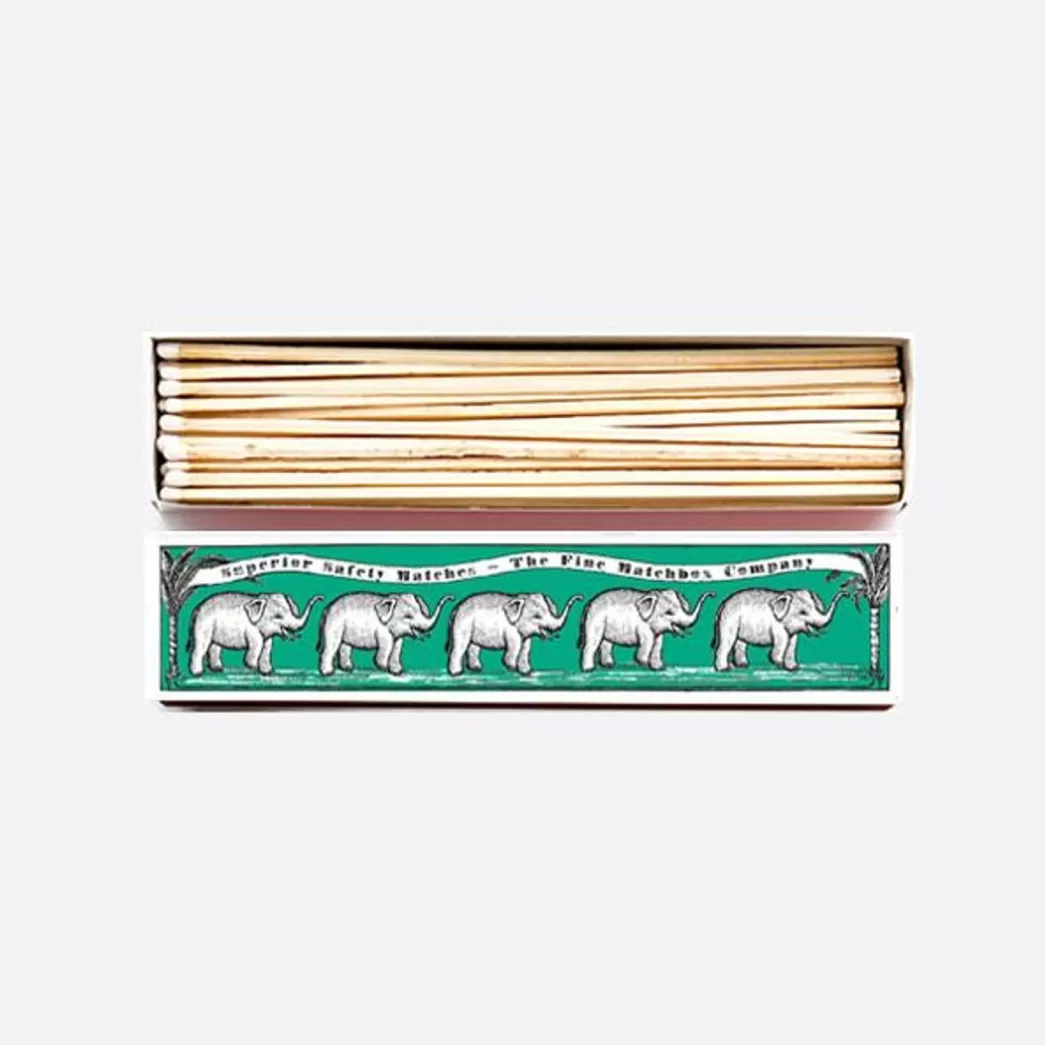 Mujer Mercules Caja De Cerillas Largas Elephants
