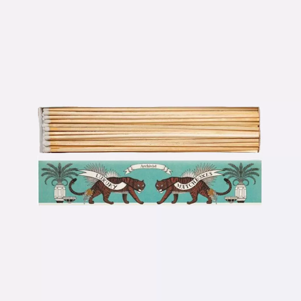 Mujer Mercules Caja De Cerillas Largas Long Tiger