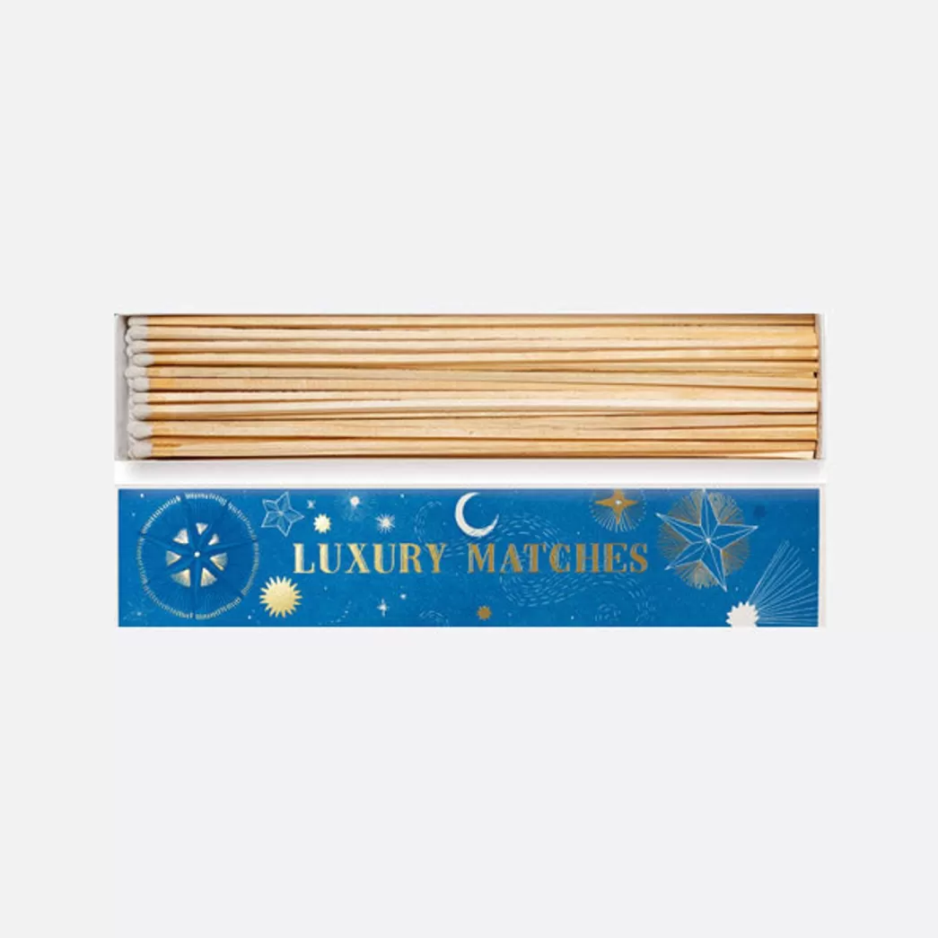 Mujer Mercules Caja De Cerillas Largas Starry Sky