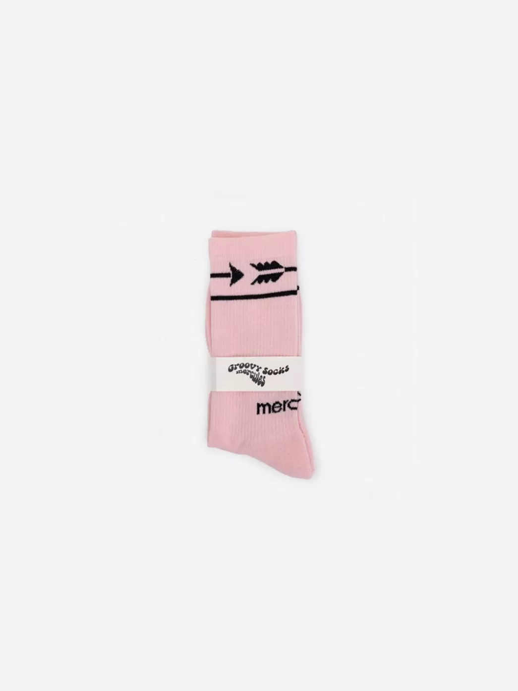 Mujer Mercules Calcetin Flecha Rosa