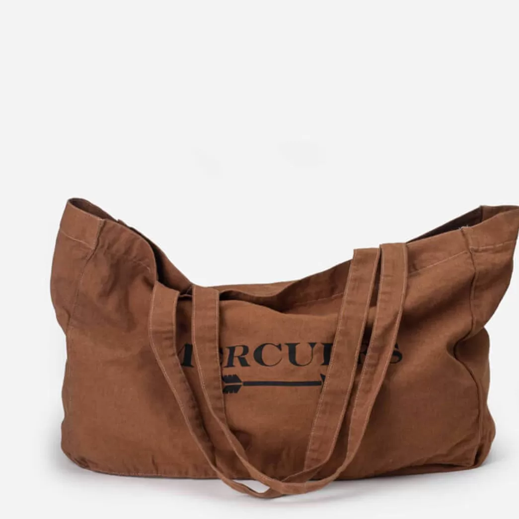 Mujer Mercules Canvas Tote Mostaza