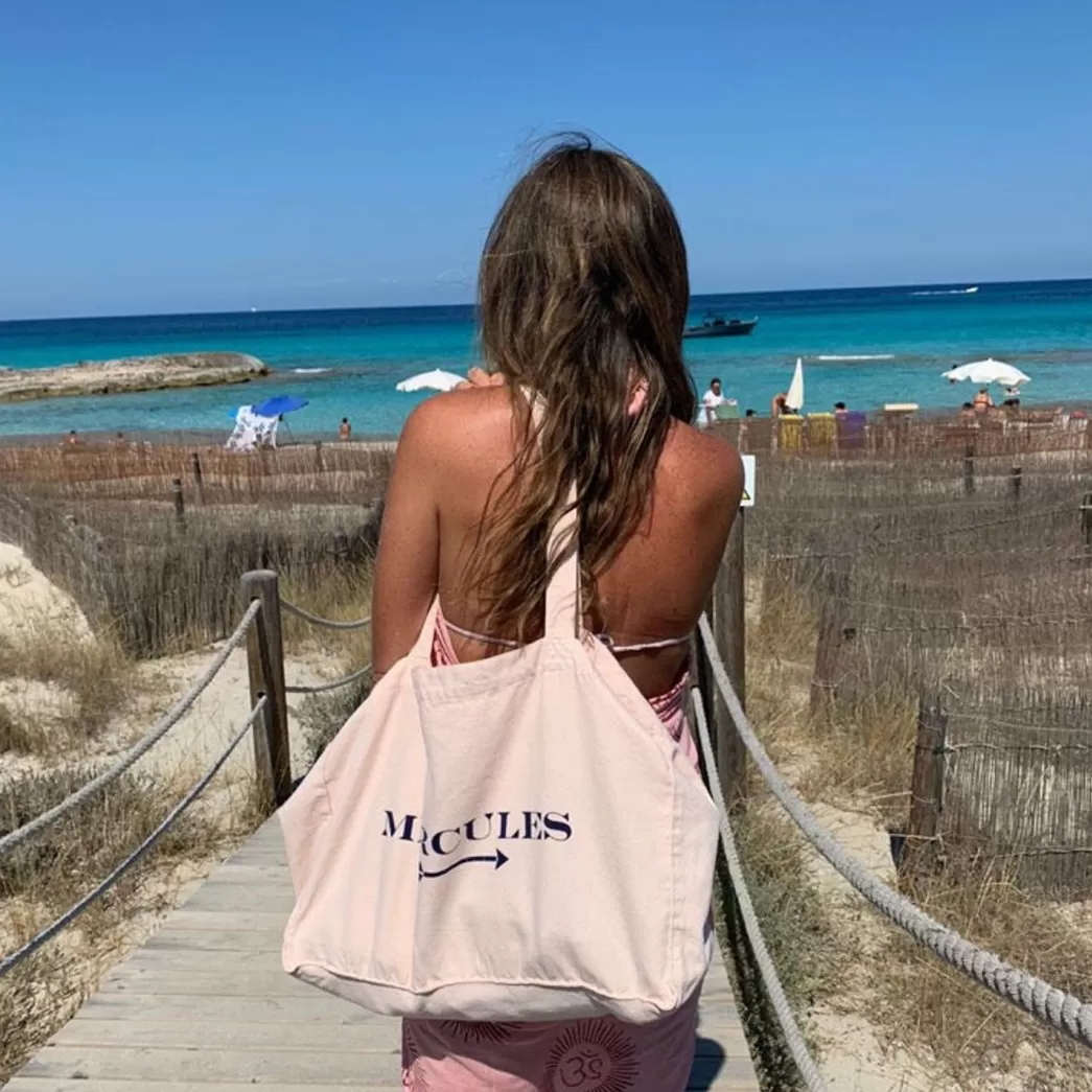 Mujer Mercules Canvas Tote Rosa