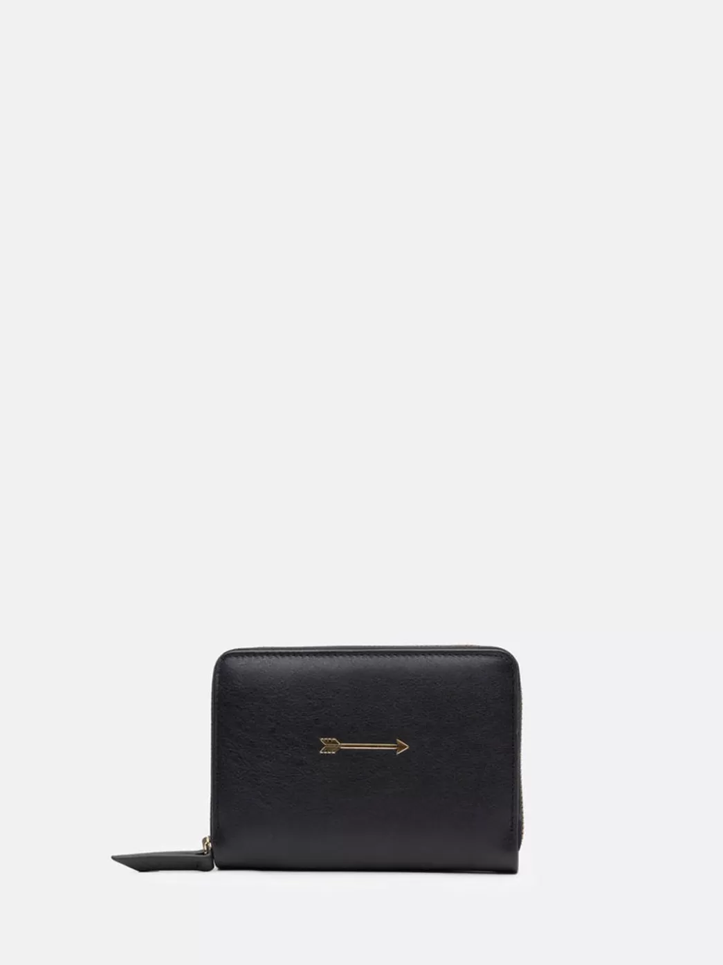 Mujer Mercules Cartera Continental Zip Negro