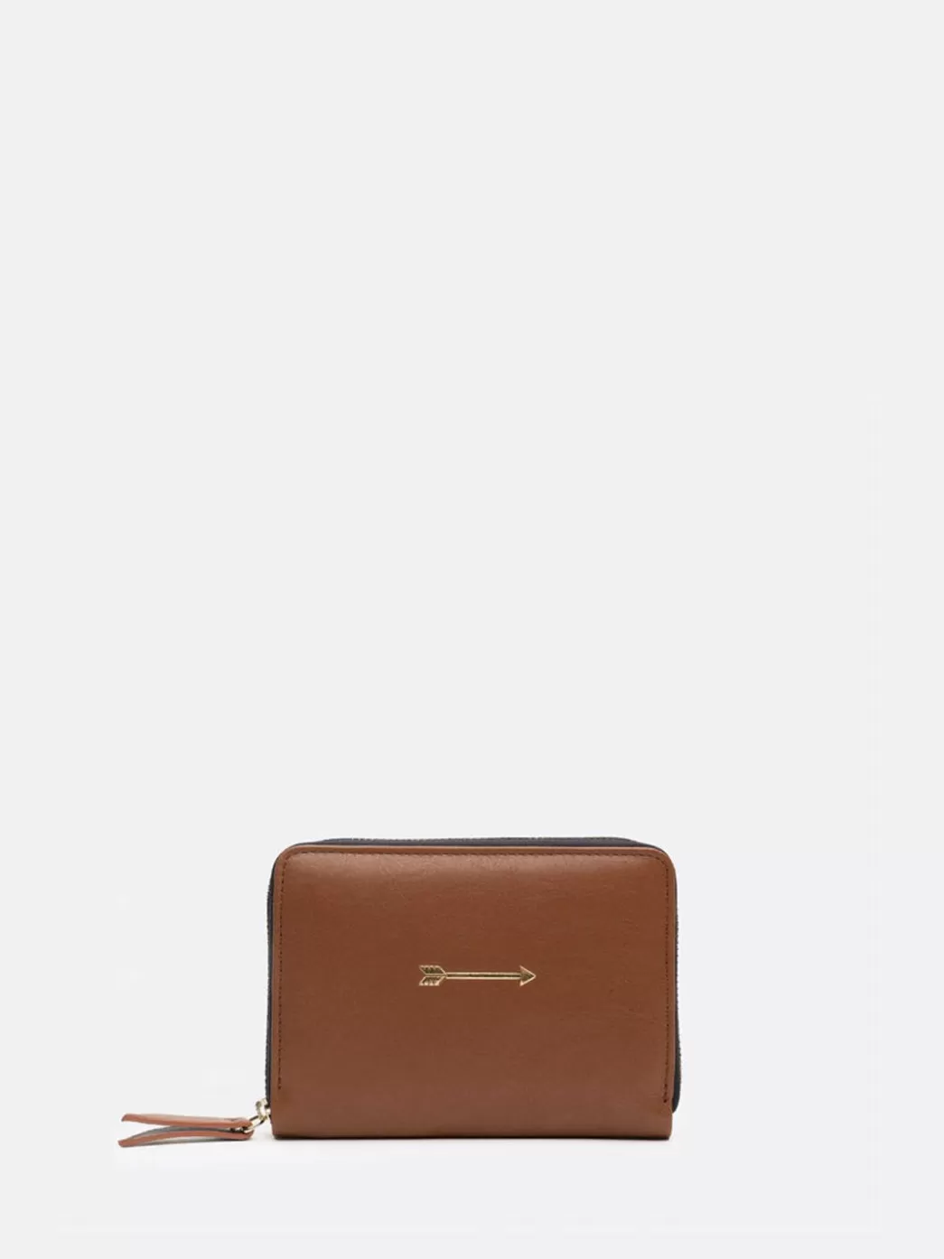Mujer Mercules Cartera Continental Zip Tan