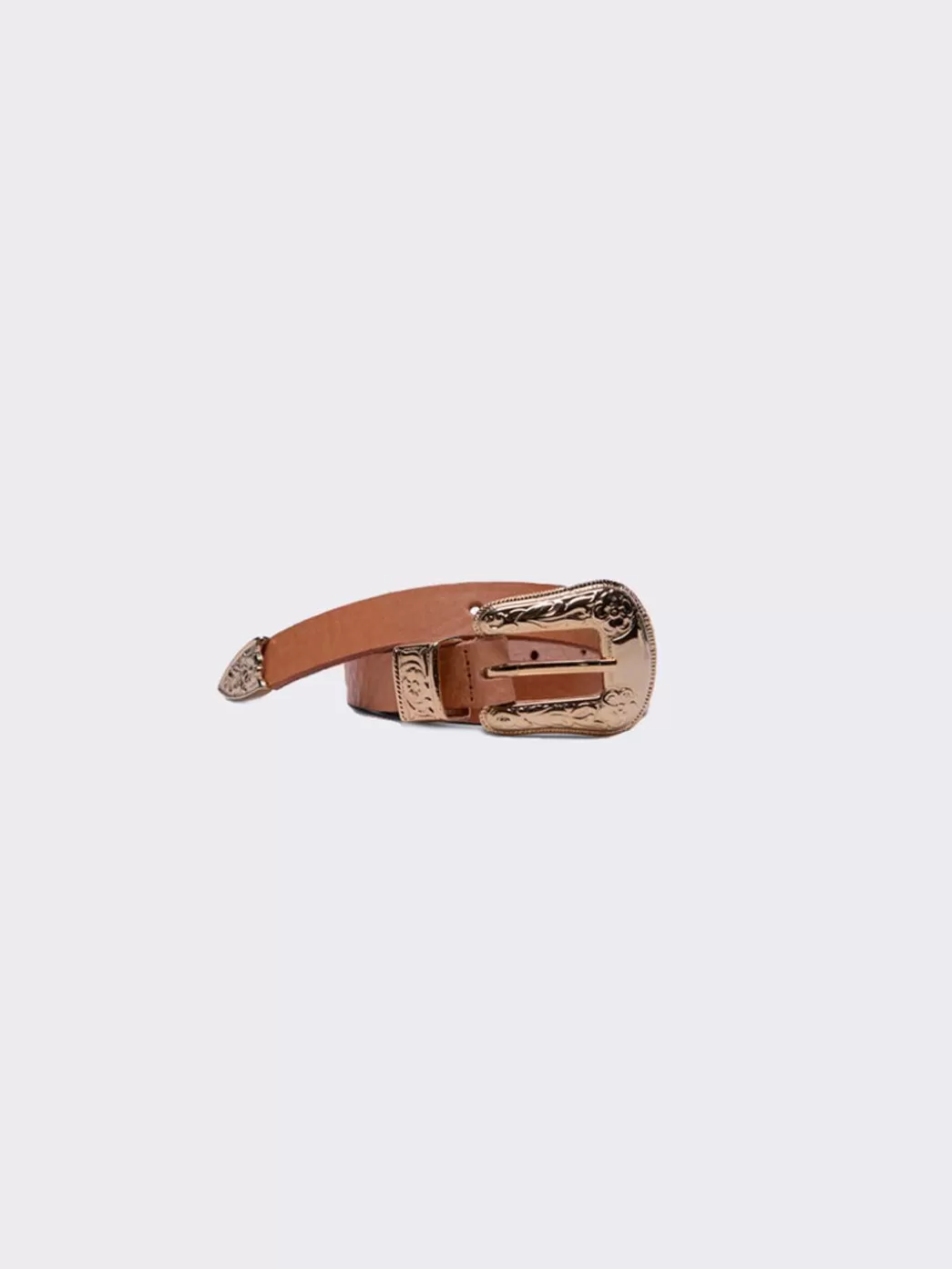 Mujer Mercules Cinturon Rosette Natural
