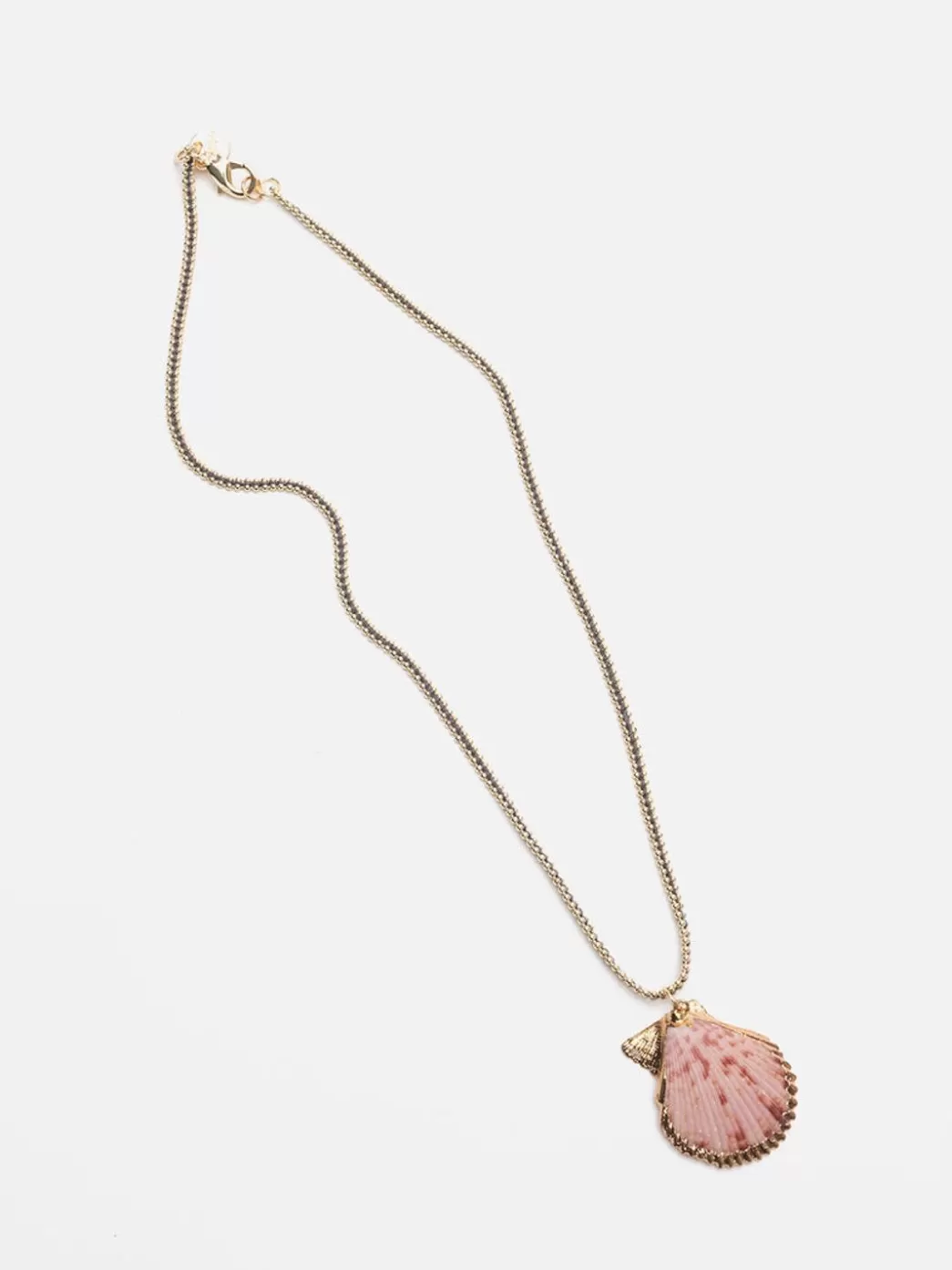 Mujer Mercules Collar Concha Rosada