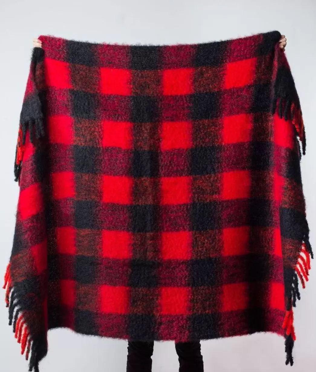 Mujer Mercules Manta De Mohair Canadiense