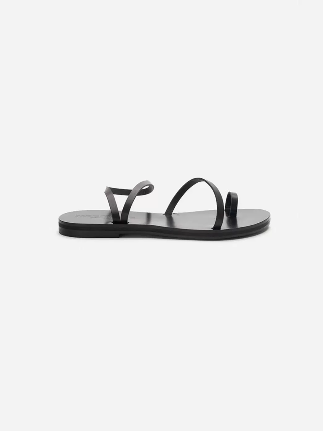 Mujer Mercules Sandalias Atenea Negras