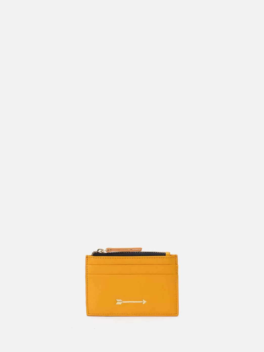 Mujer Mercules Tarjetero Zip Amarillo