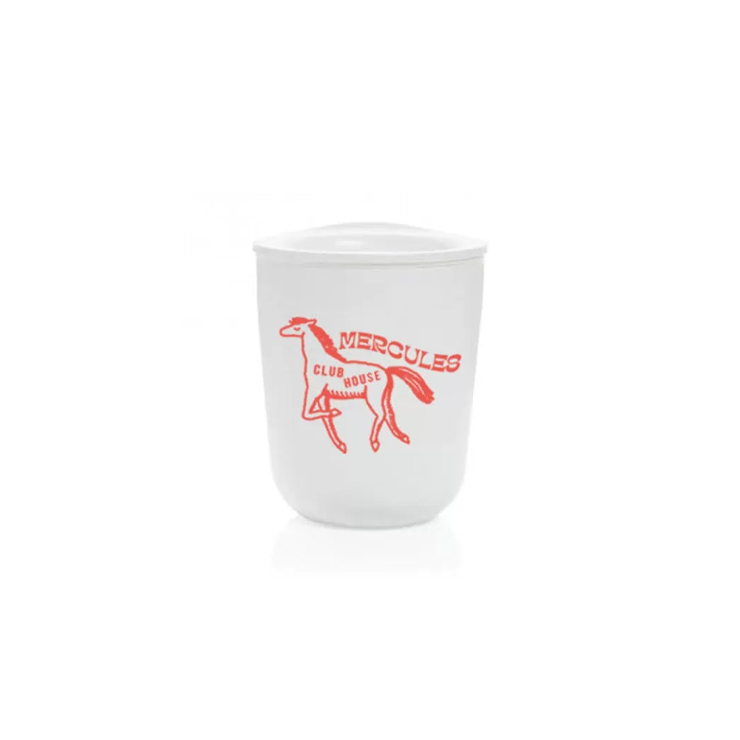 Mujer Mercules Vaso Take Away Pequeno Blanco Club House