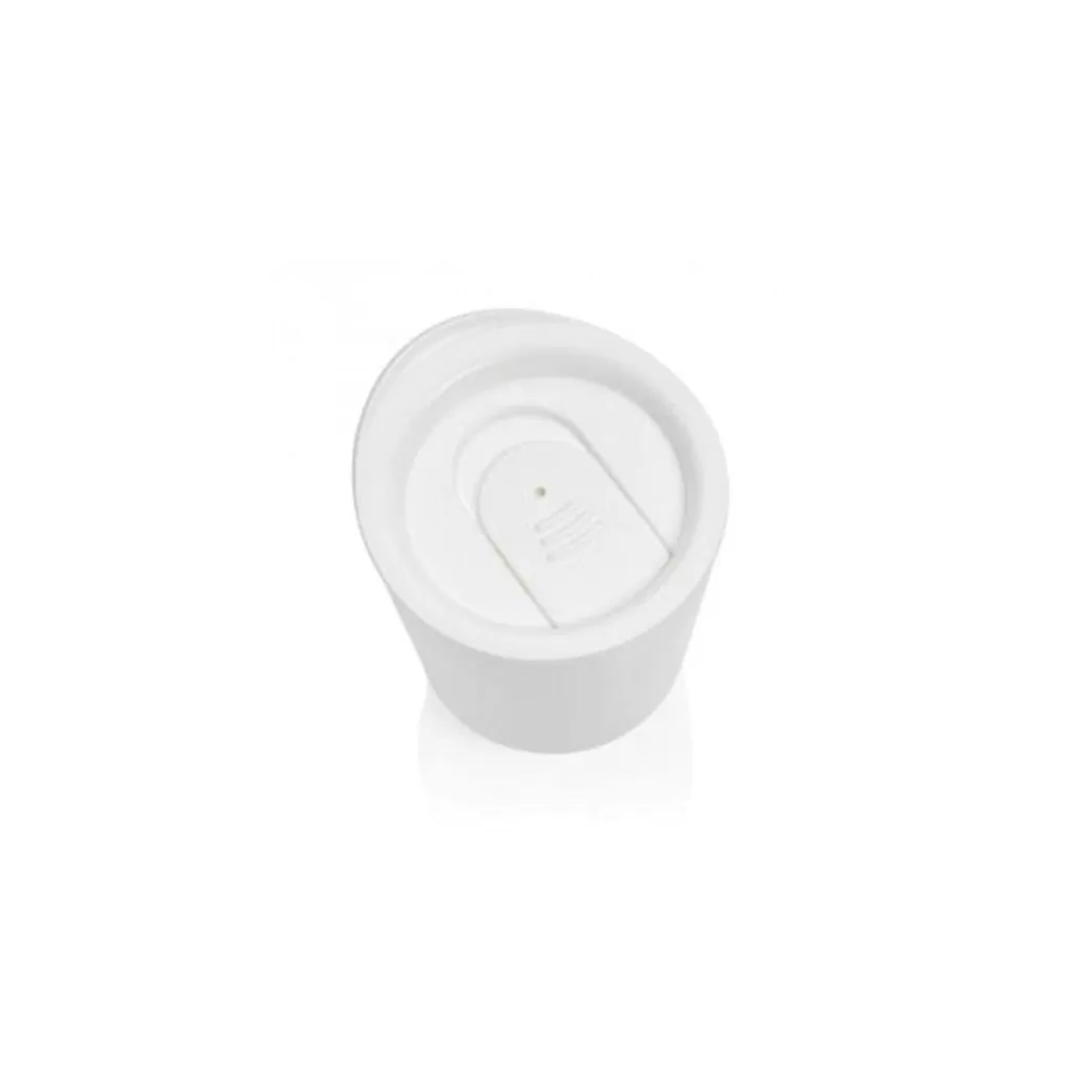 Mujer Mercules Vaso Take Away Pequeno Blanco Con Logo Clubhouse